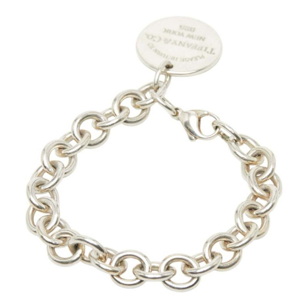 Tiffany Return to Round Bracelet in SV925 Silver for Women. TIFFANY & Co. - Picture 4 of 9